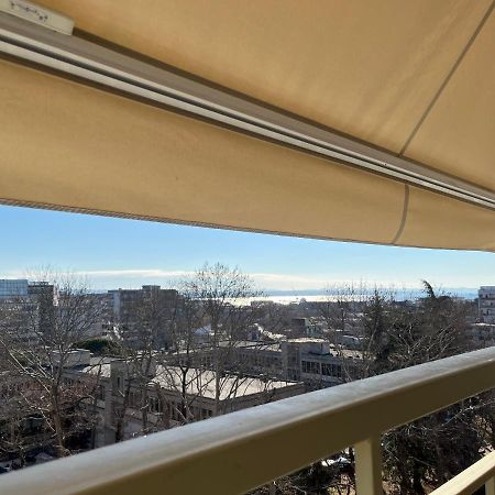Ferienwohnung Great View Luxury Living-Metro Station Thessaloniki Exterior foto