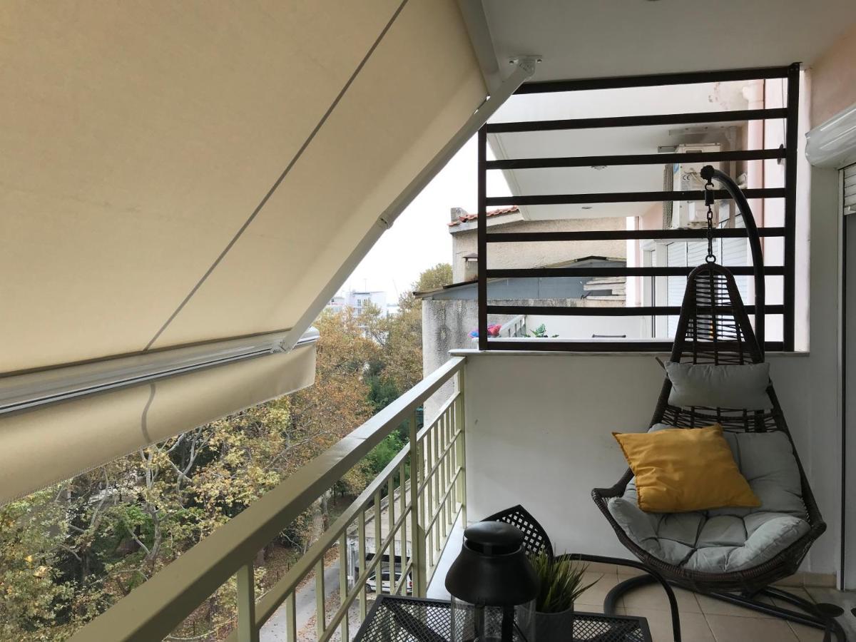 Ferienwohnung Great View Luxury Living-Metro Station Thessaloniki Exterior foto
