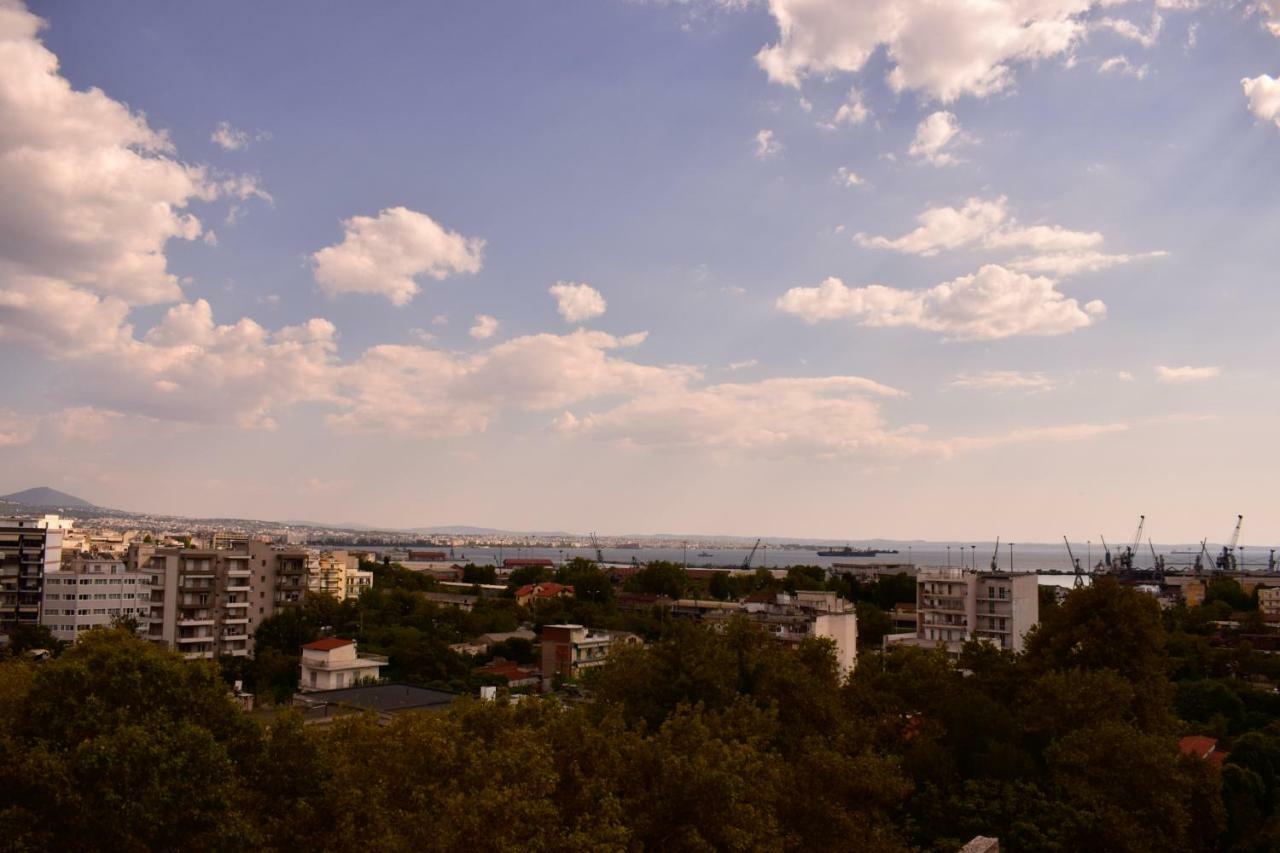 Ferienwohnung Great View Luxury Living-Metro Station Thessaloniki Exterior foto