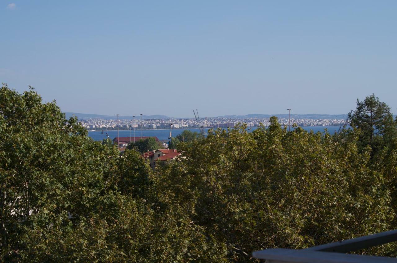 Ferienwohnung Great View Luxury Living-Metro Station Thessaloniki Exterior foto