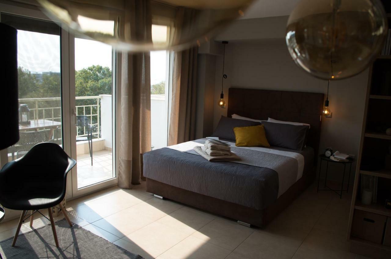 Ferienwohnung Great View Luxury Living-Metro Station Thessaloniki Exterior foto
